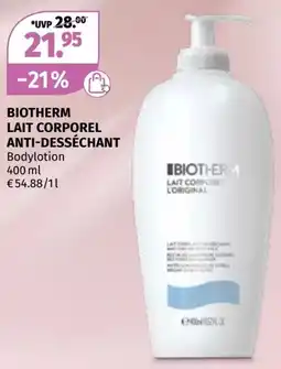 Müller Biotherm lait corporel anti-desséchant bodylotion Angebot