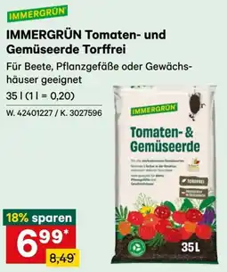 Lagerhaus Immergrün tomaten und gemüseerde torffrei Angebot