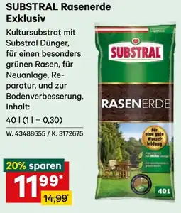 Lagerhaus Substral rasenerde exklusiv Angebot