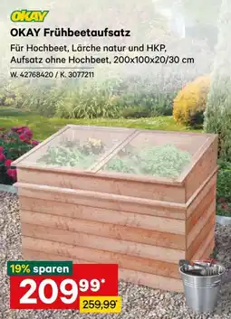 Lagerhaus Okay frühbeetaufsatz Angebot