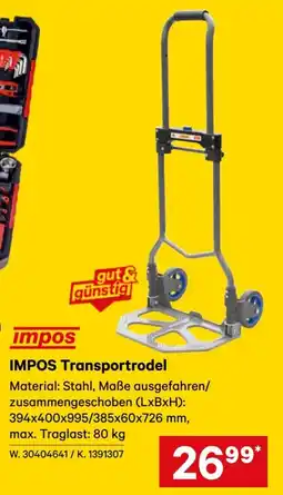 Lagerhaus Impos transportrodel Angebot