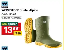 Lagerhaus Werkstoff stiefel alpina Angebot