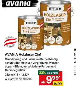 Lagerhaus Avania holzlasur 2in1 Angebot