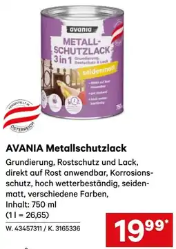 Lagerhaus Avania metallschutzlack Angebot