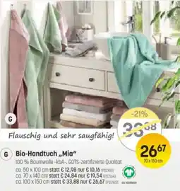 Reiter Bio-Handtuch Mia Angebot