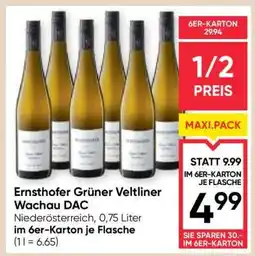 Maximarkt Ernsthofer Grüner Veltliner Wachau DAC Angebot