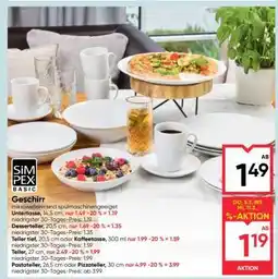 Maximarkt Geschirr Angebot