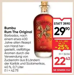 Maximarkt Bumbu Rum The Original Angebot