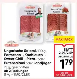 Maximarkt UNGARISCHE SALAMI Angebot