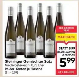 Maximarkt Steininger Gemischter Satz Angebot