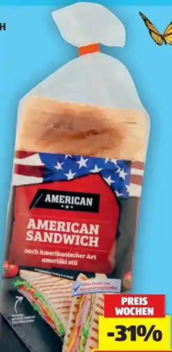 Hofer American Sandwich Angebot