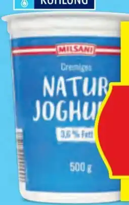 Hofer Milsani Naturjoghurt Angebot