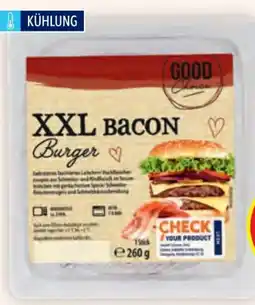 Hofer Good Choice Bacon-Burger XXL Angebot