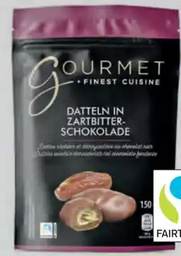 Hofer Gourmet Finest Cuisine Schokolierte Datteln Angebot
