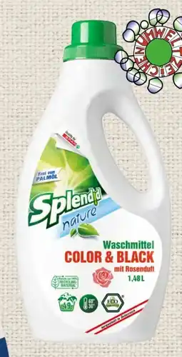 Spar Splendid Nature Waschmittel Angebot