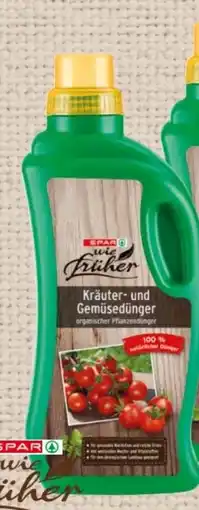 Spar Spar Natur pur Bio-Kräuter-Gemüsedünger Angebot