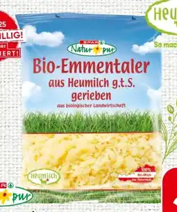 Spar Spar Natur pur Bio-Emmentaler Angebot