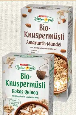 Spar Spar Natur pur Bio-Müsli Angebot