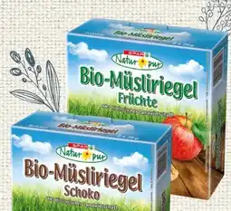 Spar Spar Natur pur Bio-Müsliriegel Angebot