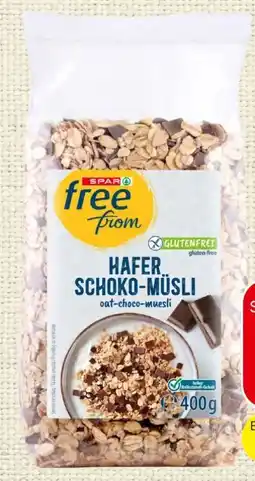 Spar SPAR free from Hafer-Früchte-Müsli Angebot