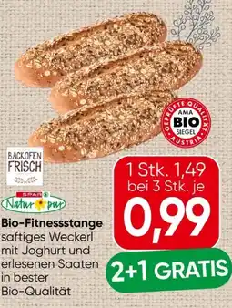 Spar Spar Natur pur Bio Fitnessstange Angebot