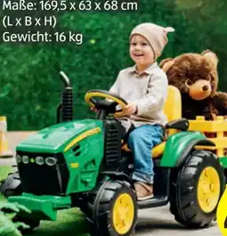 Hofer Peg-Perego E-Traktor mit Anhänger Angebot