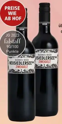 Interspar Weingut Hannes Reeh Neusiedlersee Zweigelt Angebot