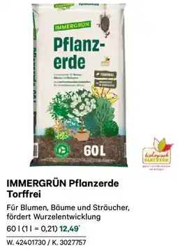 Lagerhaus Immergrün pflanzerde torffrei Angebot