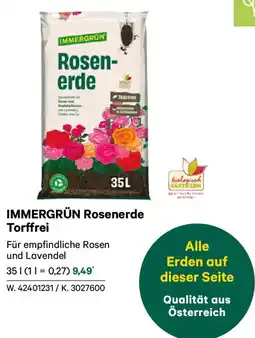 Lagerhaus Immergrün rosenerde torffrei Angebot