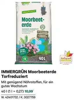 Lagerhaus Immergrün moorbeeterde torfreduziert Angebot