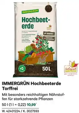Lagerhaus Immergrün hochbeeterde torffrei Angebot