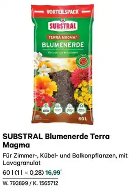 Lagerhaus Substral blumenerde terra magma Angebot