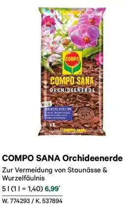 Lagerhaus Compo sana orchideenerde Angebot