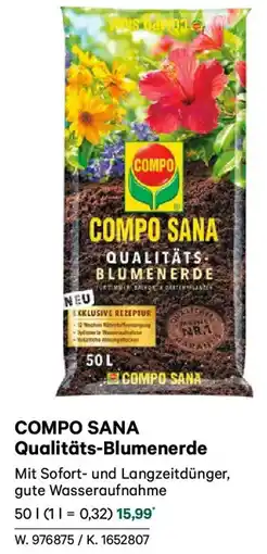 Lagerhaus Compo sana qualitäts-blumenerde Angebot