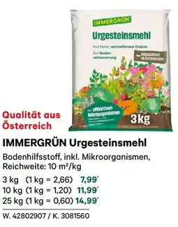 Lagerhaus Immergrün urgesteinsmehl Angebot