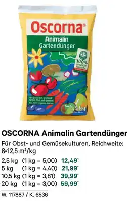 Lagerhaus Oscorna animalin gartendünger Angebot