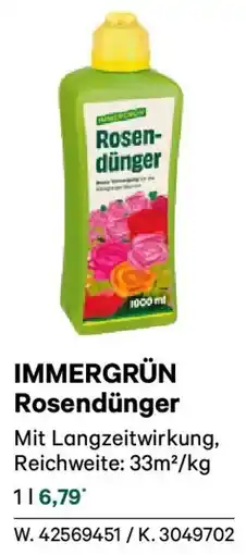 Lagerhaus Immergrün rosendünger Angebot