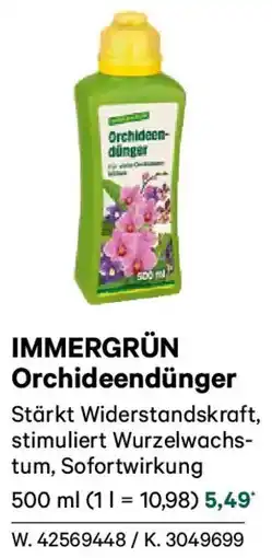 Lagerhaus Immergrün orchideendünger Angebot