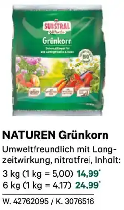 Lagerhaus Naturen grünkorn Angebot