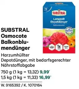 Lagerhaus Substral osmocote balkonblumendünger Angebot