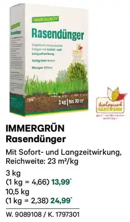 Lagerhaus Immergrün rasendünger Angebot
