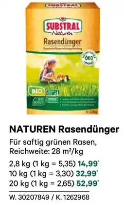 Lagerhaus Naturen rasendünger Angebot