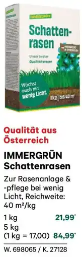 Lagerhaus Immergrün schattenrasen Angebot