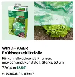 Lagerhaus Windhager frühbeetschlitzfolie Angebot