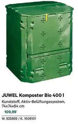 Lagerhaus Juwel komposter bio 400 i Angebot
