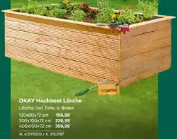 Lagerhaus OKAY Hochbeet Lärche Angebot