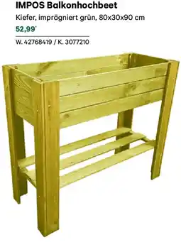 Lagerhaus IMPOS Balkonhochbeet Angebot