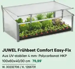 Lagerhaus JUWEL Frühbeet Comfort Easy-Fix Angebot