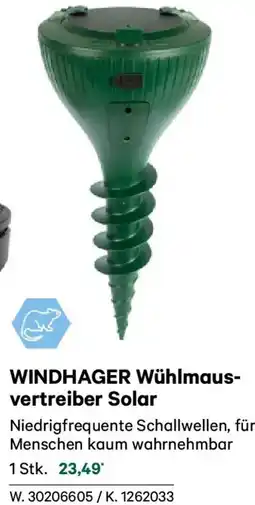 Lagerhaus WINDHAGER Wühlmaus- vertreiber Solar Angebot