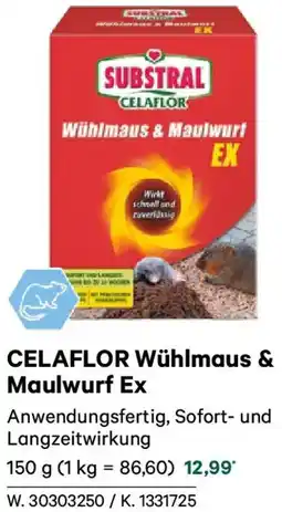 Lagerhaus CELAFLOR Wühlmaus & Maulwurf EX Angebot